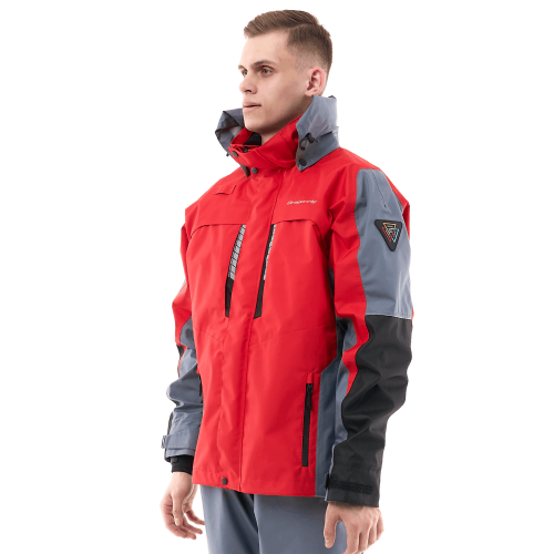Мембранная куртка Dragonfly QUAD PRO Red - Grey 2024 400117-24-293 в интернет Магазине Аллигатор Красноярск