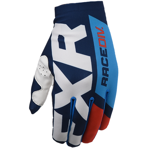 Перчатки FXR SLIP-ON LITE MX (Navy/Blue/Red) 203361-4540 в интернет Магазине Аллигатор Красноярск