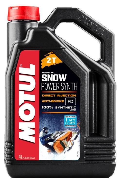 Масло MOTUL Snow Power synth 2T 4L 108210 в интернет Магазине Аллигатор Красноярск