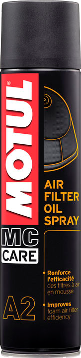 Масло Motul A2 Air Filter Oil Spray 0.4L в интернет Магазине Аллигатор Красноярск