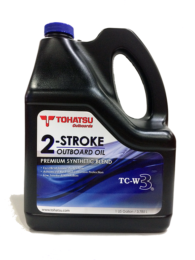 Масло Tohatsu 2-Stroke Outboard oil TC-W3 3,785L