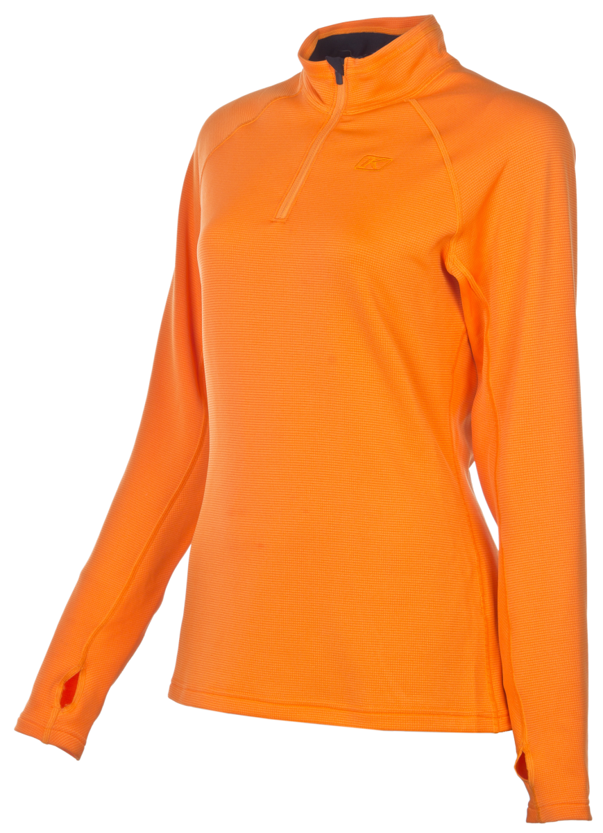 Пуловер Klim Elevation 1/4 zip Shirt LG Orange Popsicle 4027-000-140-400 в интернет Магазине Аллигатор Красноярск
