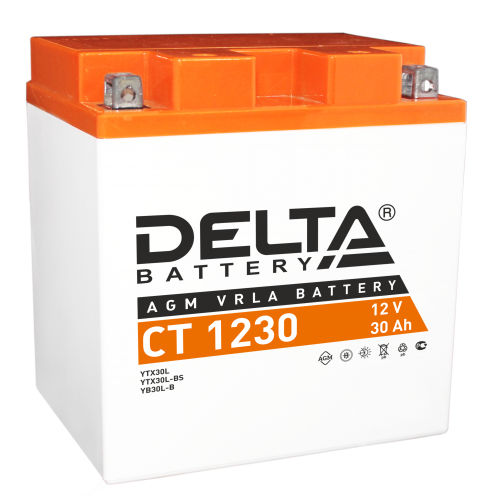 Аккумулятор Delta CT1230 12V 30Ah