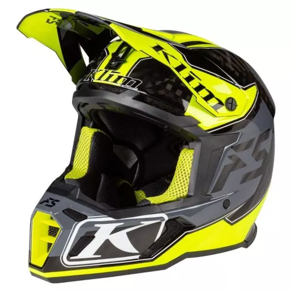 Шлем Klim F5 Helmet ECE Shred Hi-Vis в интернет Магазине Аллигатор Красноярск