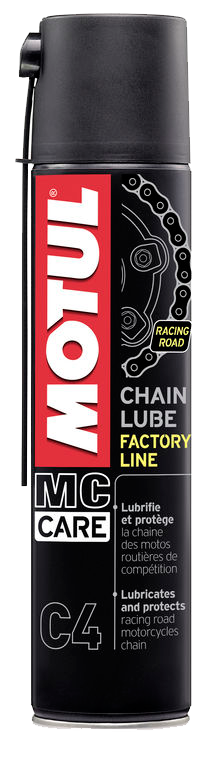 Смазка цепи Motul C4 Chain Lube Factory Line 0.4L в интернет Магазине Аллигатор Красноярск