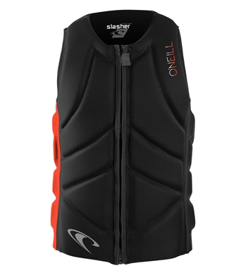 Спасательный жилет неопрен мужской O'Neill SLASHER COMP VEST BLK/NEONRED (CK6) в интернет Магазине Аллигатор Красноярск