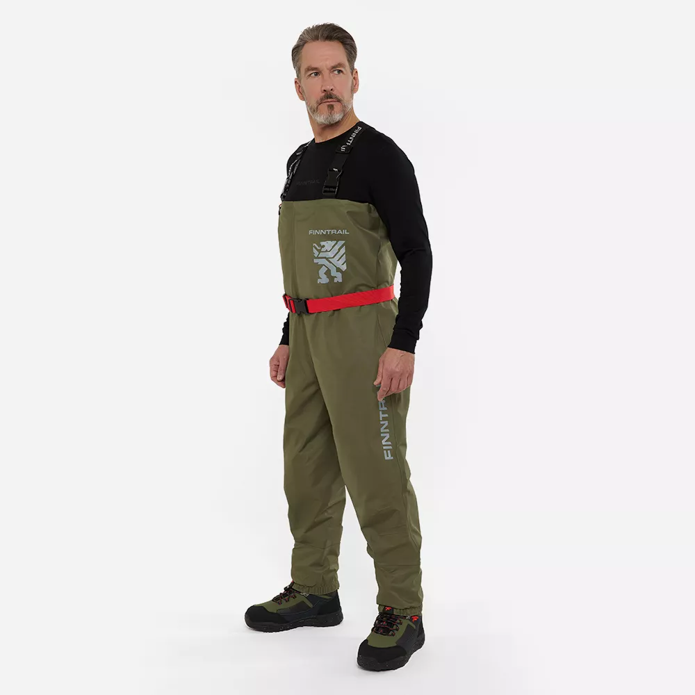 Вейдерсы мужские Finntrail Timber 1538 Khaki в интернет Магазине Аллигатор Красноярск