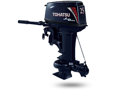 Лодочный мотор Tohatsu M 25H JET в интернет Магазине Аллигатор Красноярск