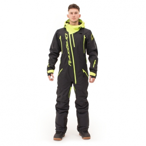 Комбинезон Dragonfly Gravity Premium Man. Black - Yellow Green 2023 в интернет Магазине Аллигатор Красноярск
