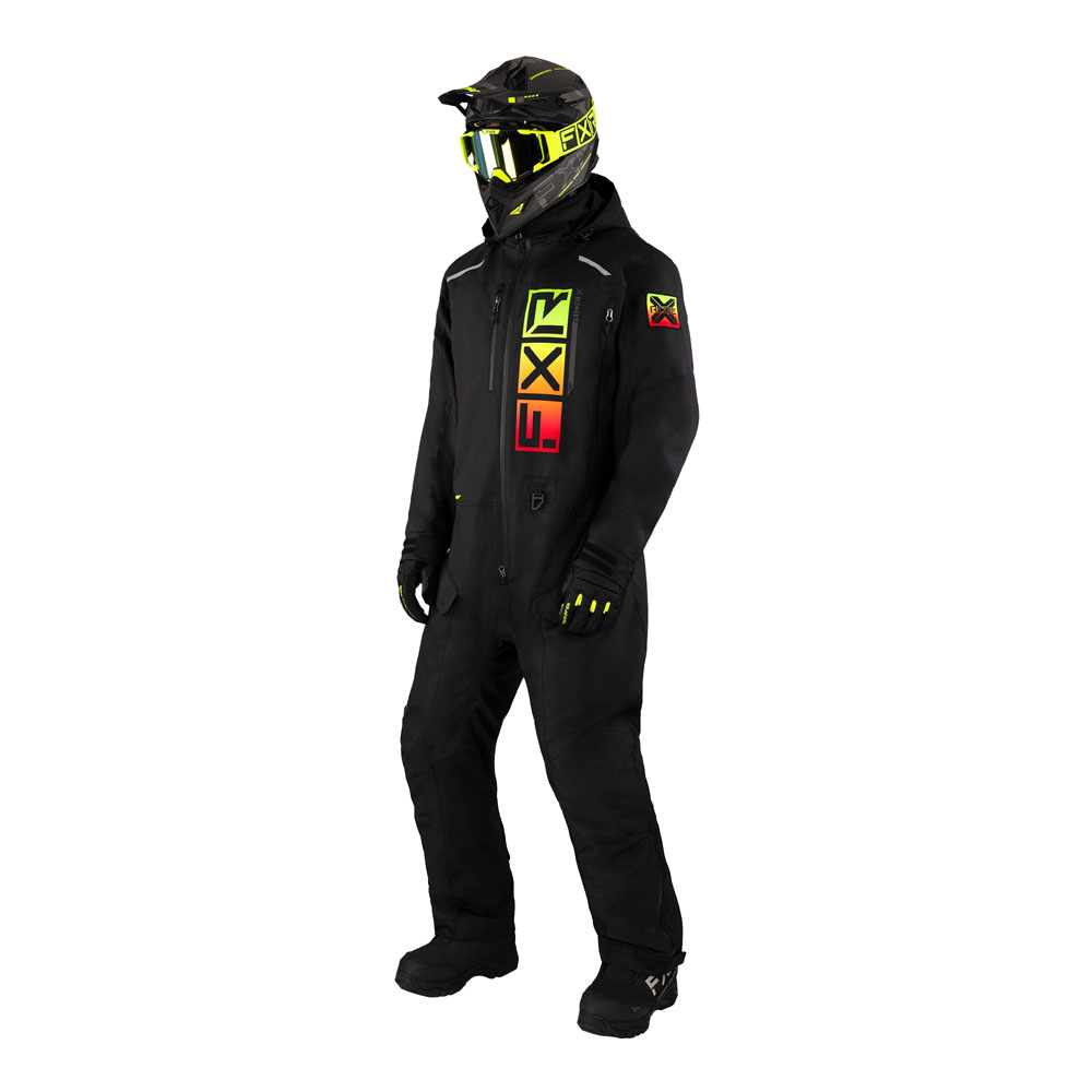 Комбинезон FXR Recruit без утеплителя (Black/Sherbert) 232812-1074 в интернет Магазине Аллигатор Красноярск