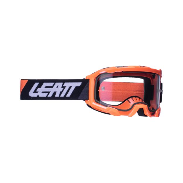 Маска кросс Leatt Velocity 4,5 Neon Orange Clear  83% в интернет Магазине Аллигатор Красноярск