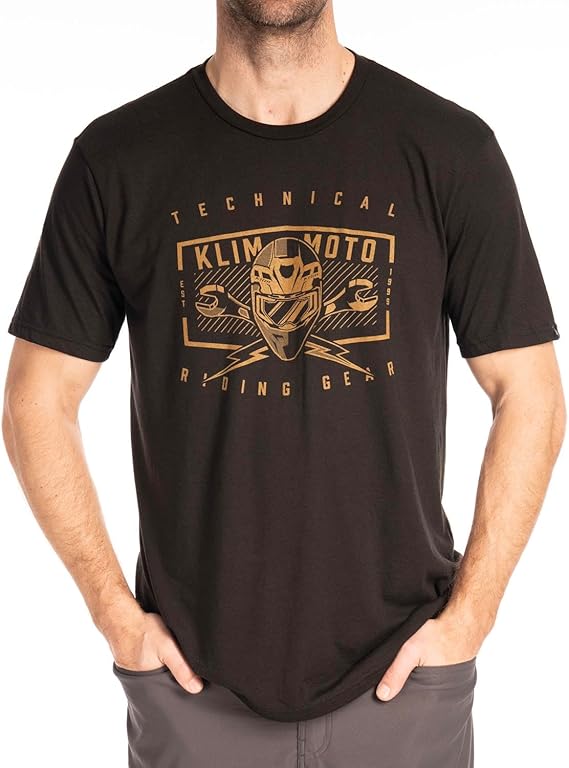 Футболка Klim Petrol Tri-blend Black - Golden Brown 4245-000-120-032 в интернет Магазине Аллигатор Красноярск