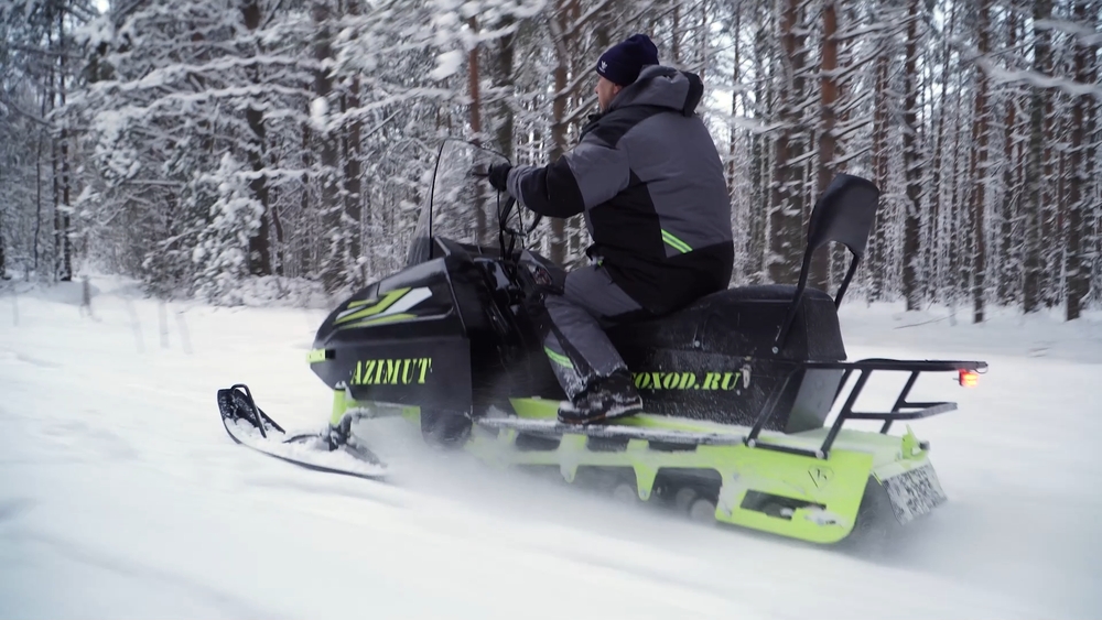 Снегоход Бурлак АЗИМУТ-2 20 л.с. в интернет Магазине Аллигатор Красноярск