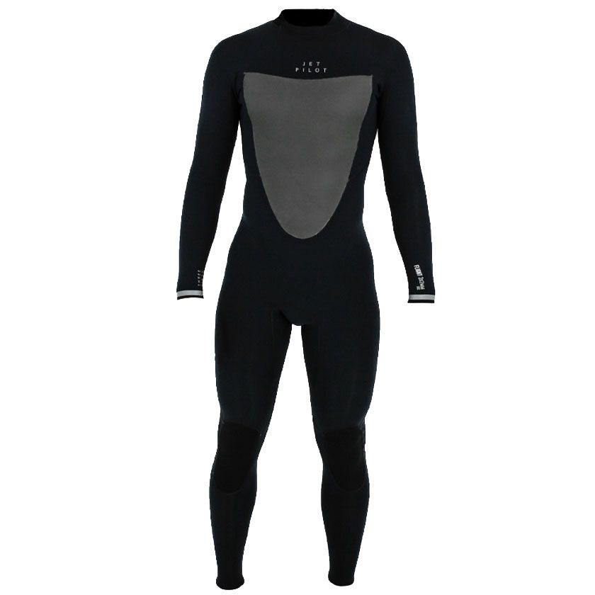 Гидрокостюм мужской длинный Jetpilot Flight 3x2 BZ LS Steamer Black/Black S22 в интернет Магазине Аллигатор Красноярск