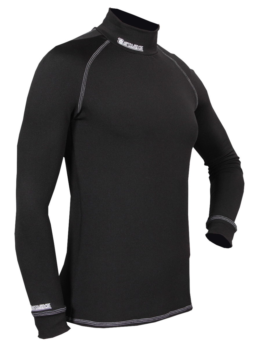 Кофта STARKS WARM Long shirt мужская черная в интернет Магазине Аллигатор Красноярск