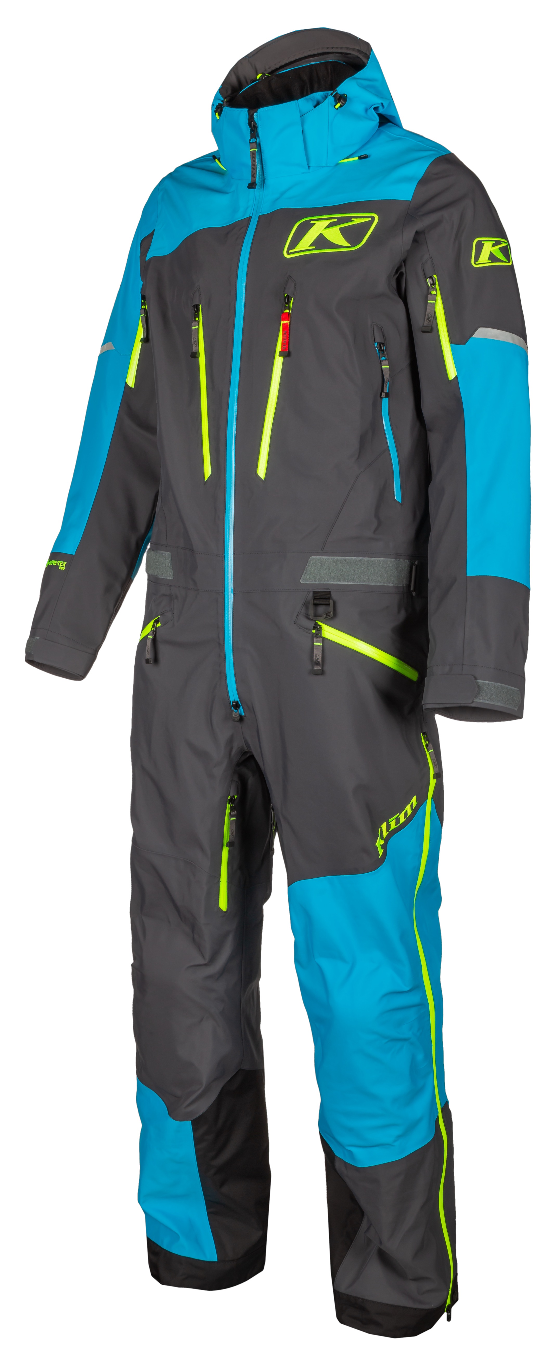 Комбинезон Klim Lochsa One-Piece  Vivid Blue - Asphalt 3262-002-130-201 в интернет Магазине Аллигатор Красноярск