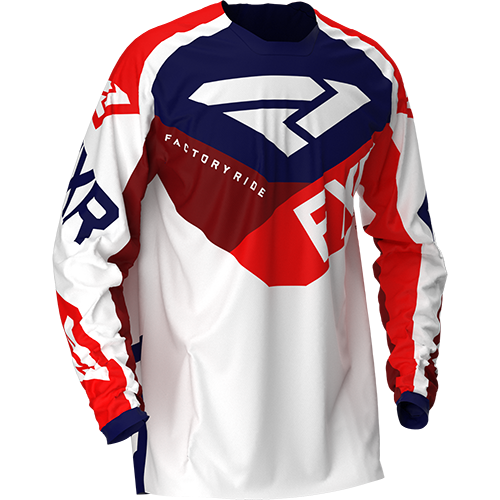 Джерси FXR PODIUM MX (Navy/White/Red/Maroon) 203301-4501 в интернет Магазине Аллигатор Красноярск