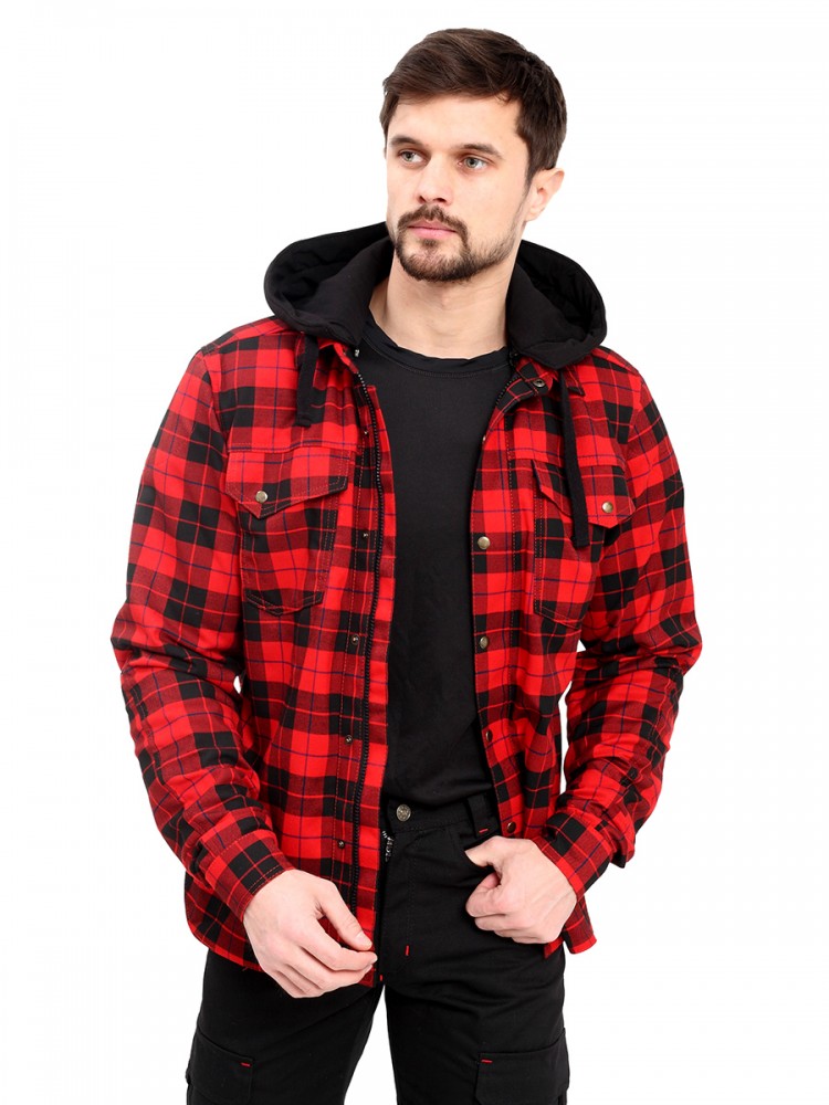 МОТОРУБАШКА STARKS ROOM BIKER  (черно-красная) в интернет Магазине Аллигатор Красноярск