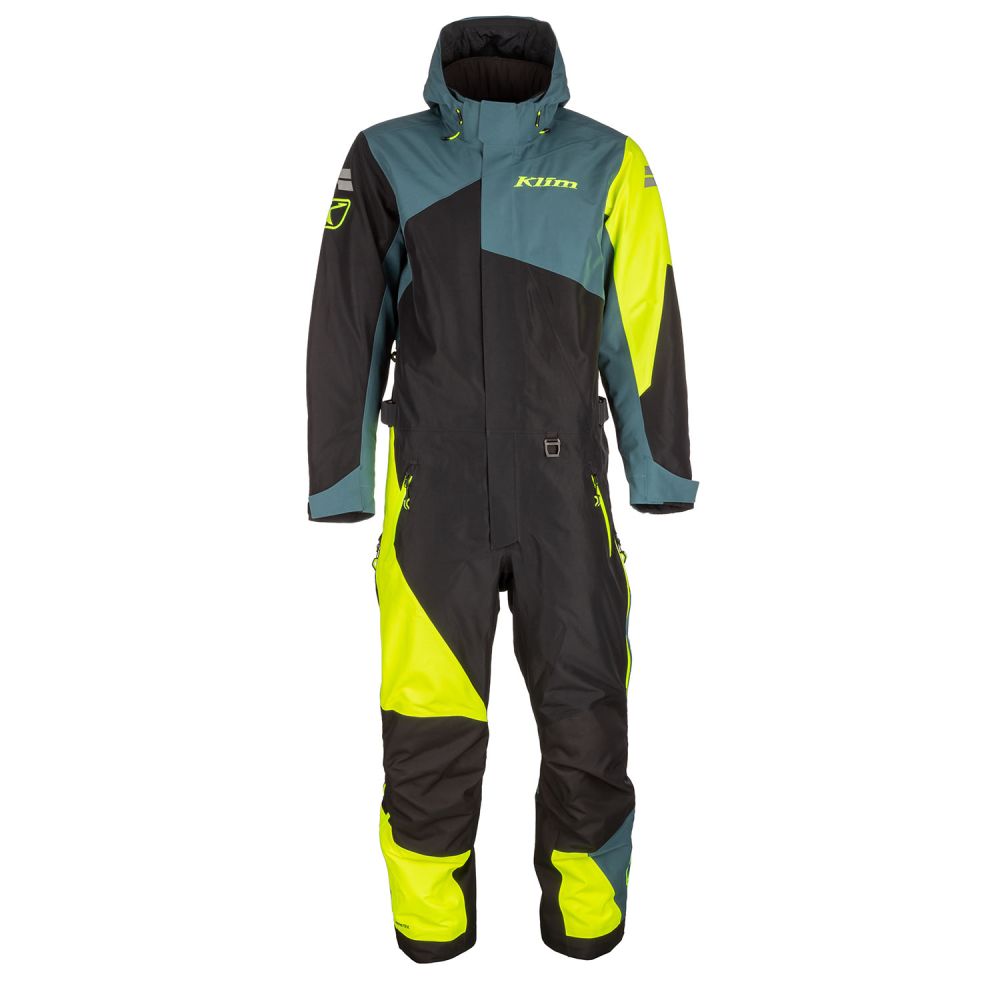 Комбинезон снегоходный Klim Railslide One-Piece Petrol - Hi-Vis 4036-000-140-237 в интернет Магазине Аллигатор Красноярск