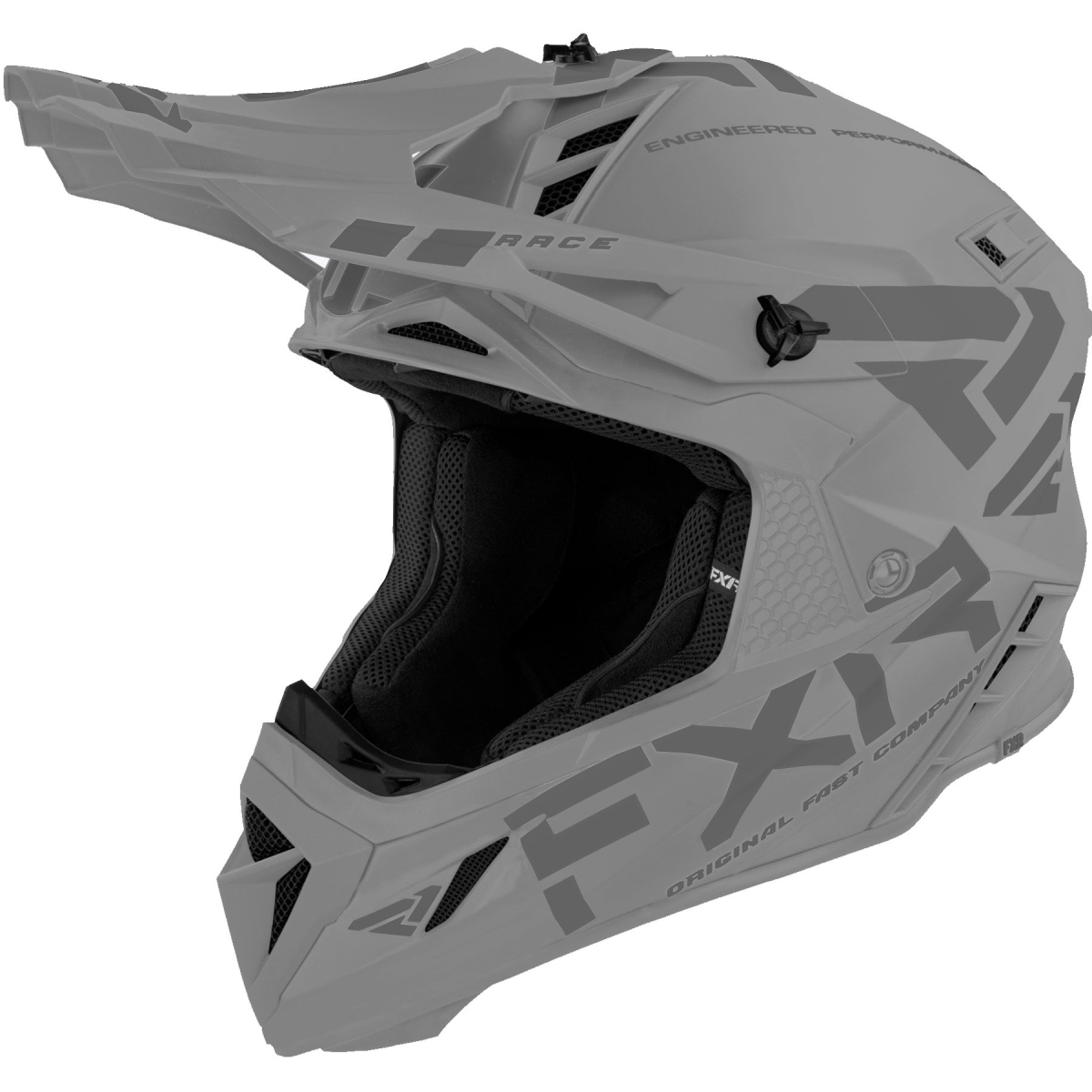 Шлем FXR Helium Prime (Steel) 220601-0300 в интернет Магазине Аллигатор Красноярск