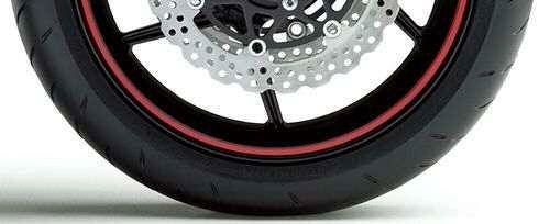 Наклейка на диск колеса Kawasaki 56069-1098 в интернет Магазине Аллигатор Красноярск