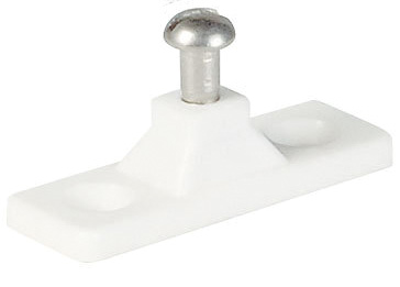 Кронштейн палубный пластиковый боковой (белый) 710102 в интернет Магазине Аллигатор Красноярск