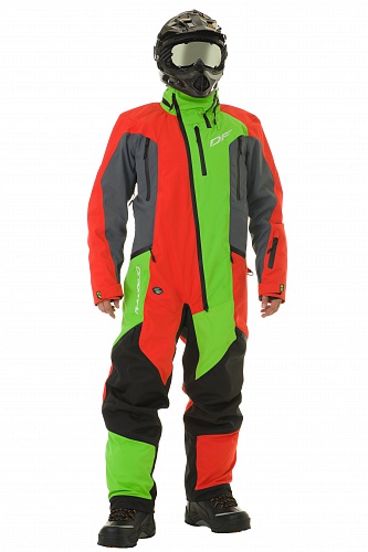 Комбинезон снегоходный Dragonfly Extreme Red-Green в интернет Магазине Аллигатор Красноярск
