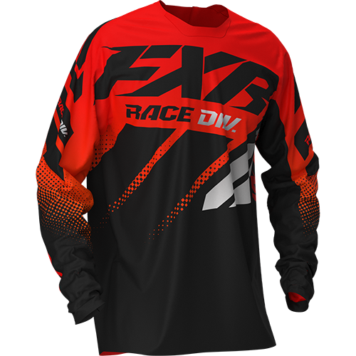 Джерси FXR CLUTCH MX (Red/Orange/Black Fade) 203303-2030 в интернет Магазине Аллигатор Красноярск