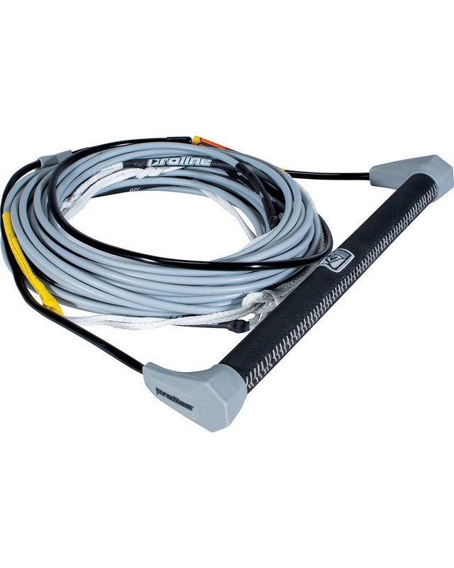 Фал с рукояткой для вейкборда плавающий Proline 70ft LG SUEDE PKG W/DYN-GRAY S21 84210011, 70',S21 в интернет Магазине Аллигатор Красноярск