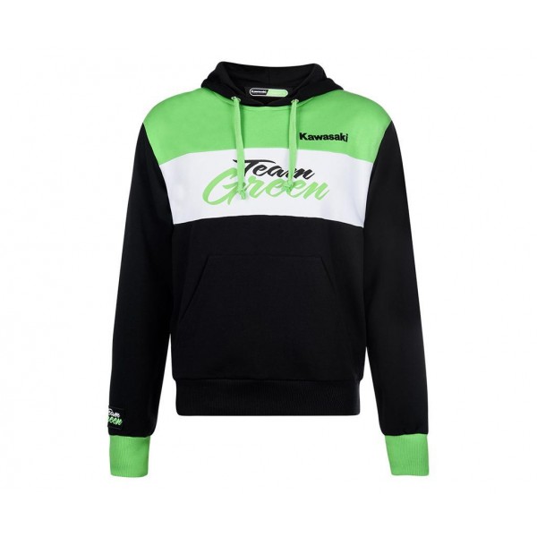 Толстовка Kawasaki Team Green Hoody 166TGM0066 в интернет Магазине Аллигатор Красноярск