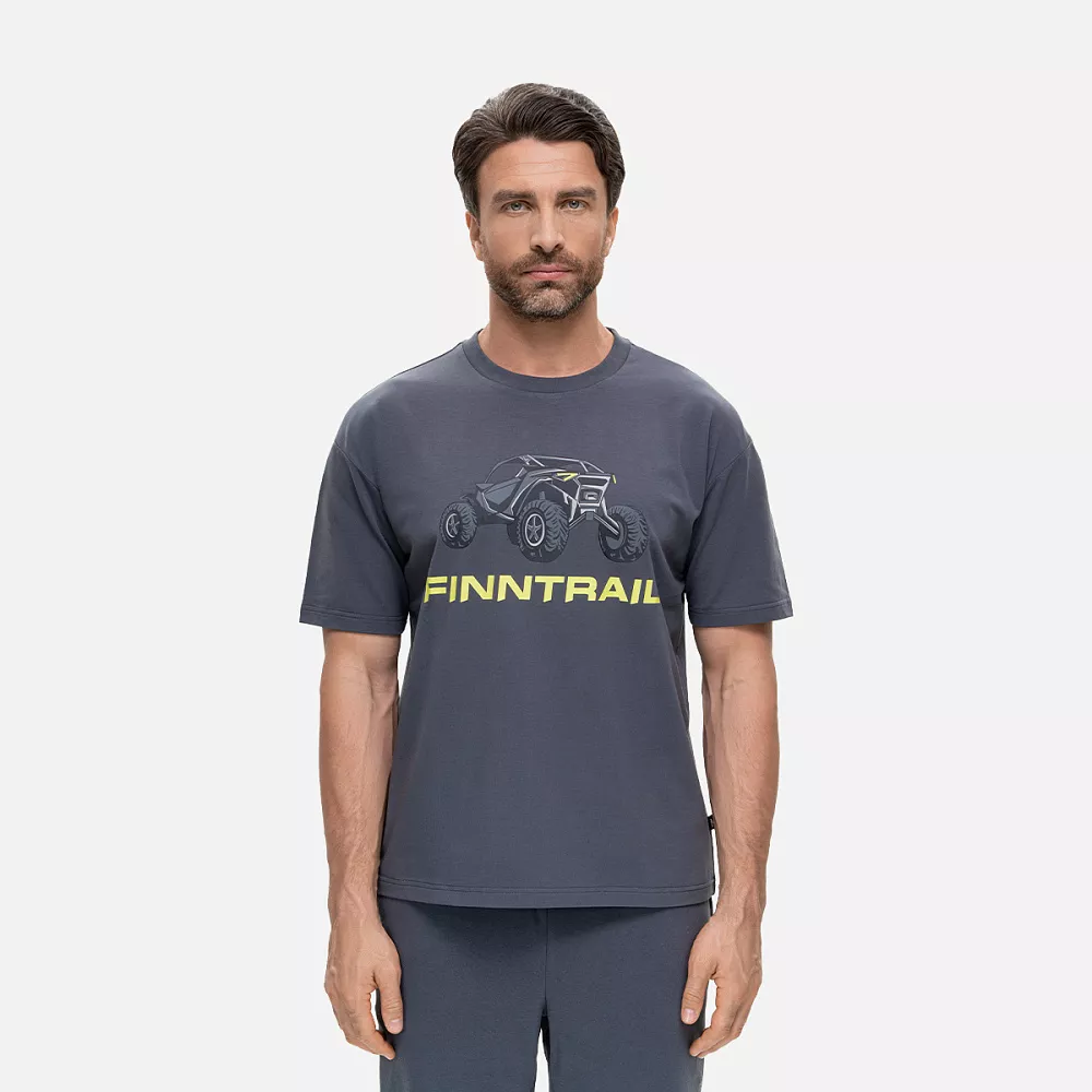 Футболка Finntrail BUGGY 6716 DarkGrey  в интернет Магазине Аллигатор Красноярск