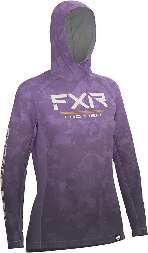 Толстовка FXR Derby UPF (Lavender Camo/Bone) 232246-8701 в интернет Магазине Аллигатор Красноярск