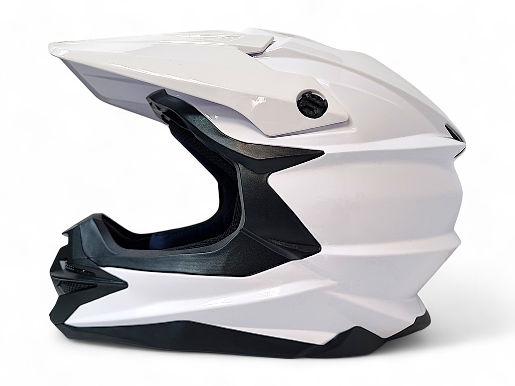 Шлем AiM JK803 White Glossy 803-007 в интернет Магазине Аллигатор Красноярск