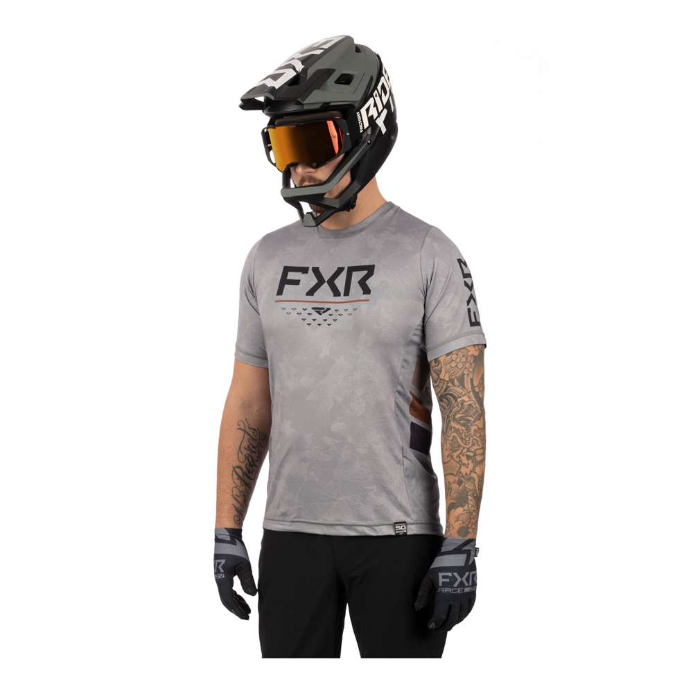 Футболка FXR ProFlex UPF (Grey/Copper) 232075-0519 в интернет Магазине Аллигатор Красноярск