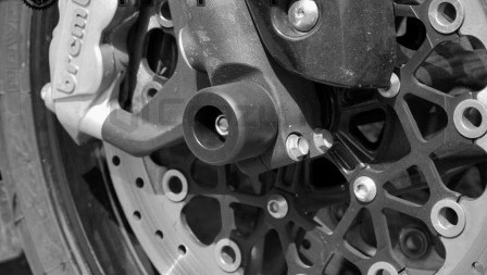 Слайдеры CRAZY IRON в ось переднего колеса SUZUKI GSXR1000 `09-`11  в интернет Магазине Аллигатор Красноярск