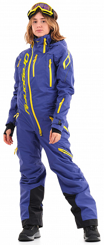 Комбинезон снегоходный Dragonfly Extreme Woman Purple-Yellow в интернет Магазине Аллигатор Красноярск