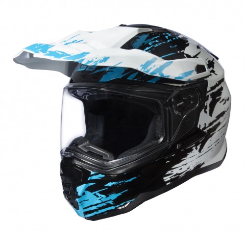Шлем кроссовый GSB XP-22 BLUE/WHITE в интернет Магазине Аллигатор Красноярск