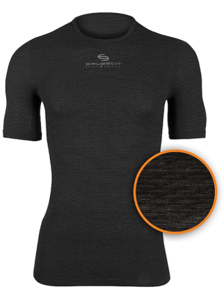 Футболка Brubeck Cooler графит SS11560 в интернет Магазине Аллигатор Красноярск