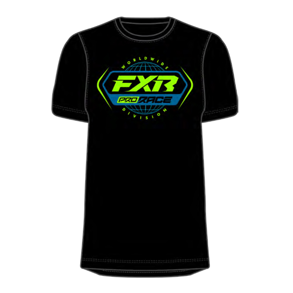 Футболка FXR Race Division Premium (Black/Lime) 251534-1070 в интернет Магазине Аллигатор Красноярск