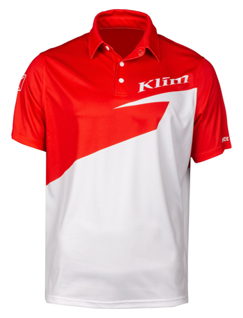 Поло Klim Race Spec Polo High Risk Red - White 4100-002-120-109 в интернет Магазине Аллигатор Красноярск