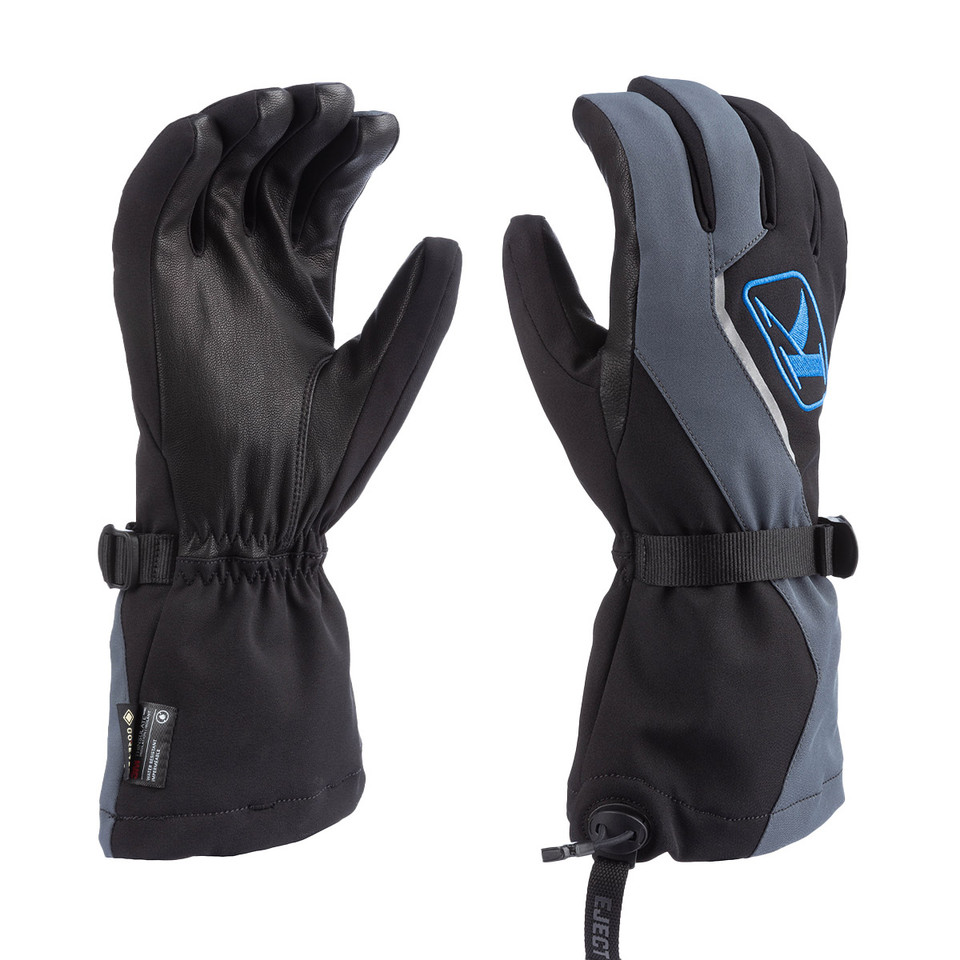 Перчатки Klim Klimate Gauntlet Asphalt - Electric Blue Lemonade 3239-005-130-625 в интернет Магазине Аллигатор Красноярск