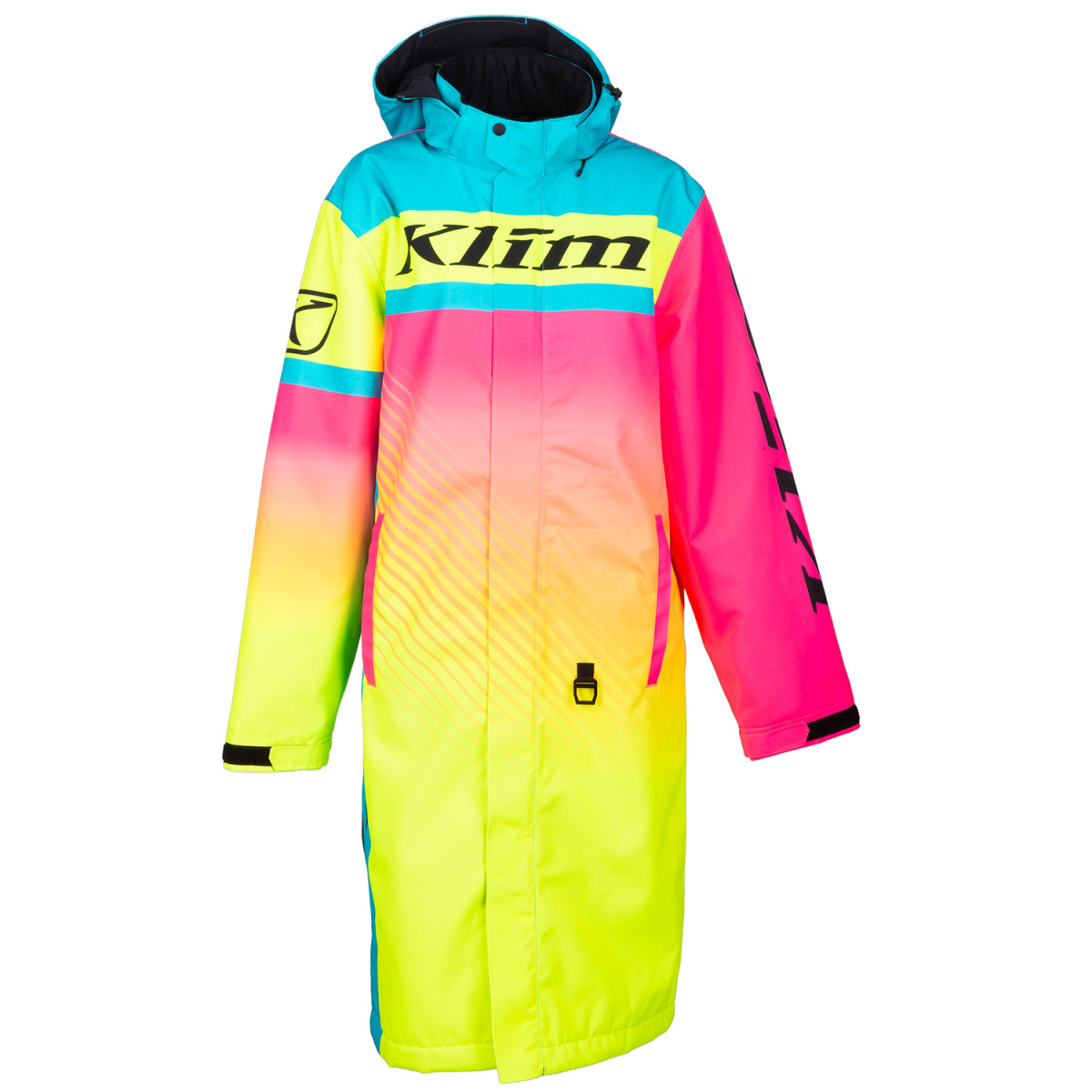 Плащ зимний Klim Revolt Pit Coat Knockout Pink - Hi-Vis 3165-005-120-705 в интернет Магазине Аллигатор Красноярск
