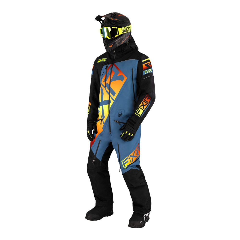 Комбинезон FXR CX без утеплителя (Black/Steel/Inferno) 232802-1003 в интернет Магазине Аллигатор Красноярск