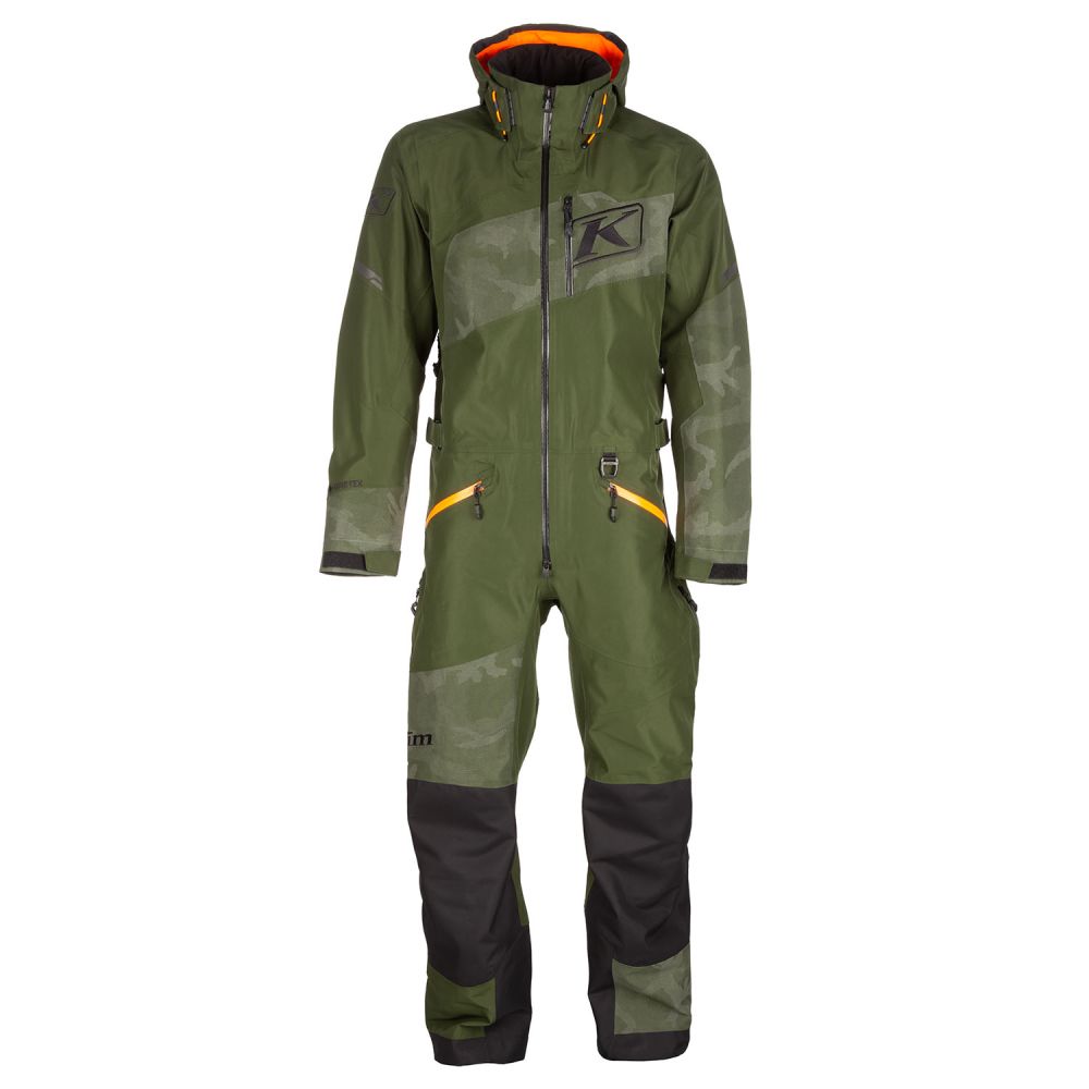 Комбинезон снегоходный Klim Ripsa One-Piece Kombu Green - Black 3936-001-140-309 в интернет Магазине Аллигатор Красноярск
