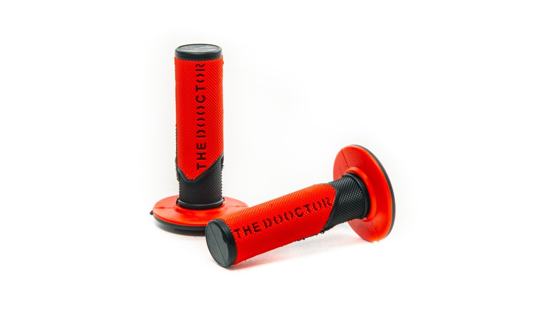 Грипсы ZX-B548 красные/черные в интернет Магазине Аллигатор Красноярск