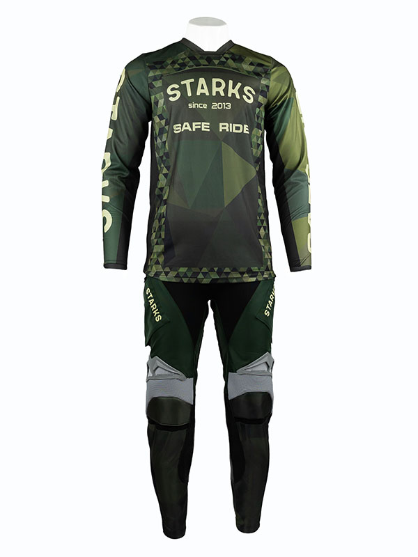 Мотоштаны STARKS Enduro PRO 2.0 Forest Xаки LC0248 в интернет Магазине Аллигатор Красноярск