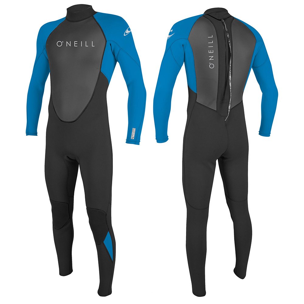 Гидрокостюм мужской длинный O'Neill Reactor-2 3/2 Back Zip Full Black/Ocean S20 в интернет Магазине Аллигатор Красноярск