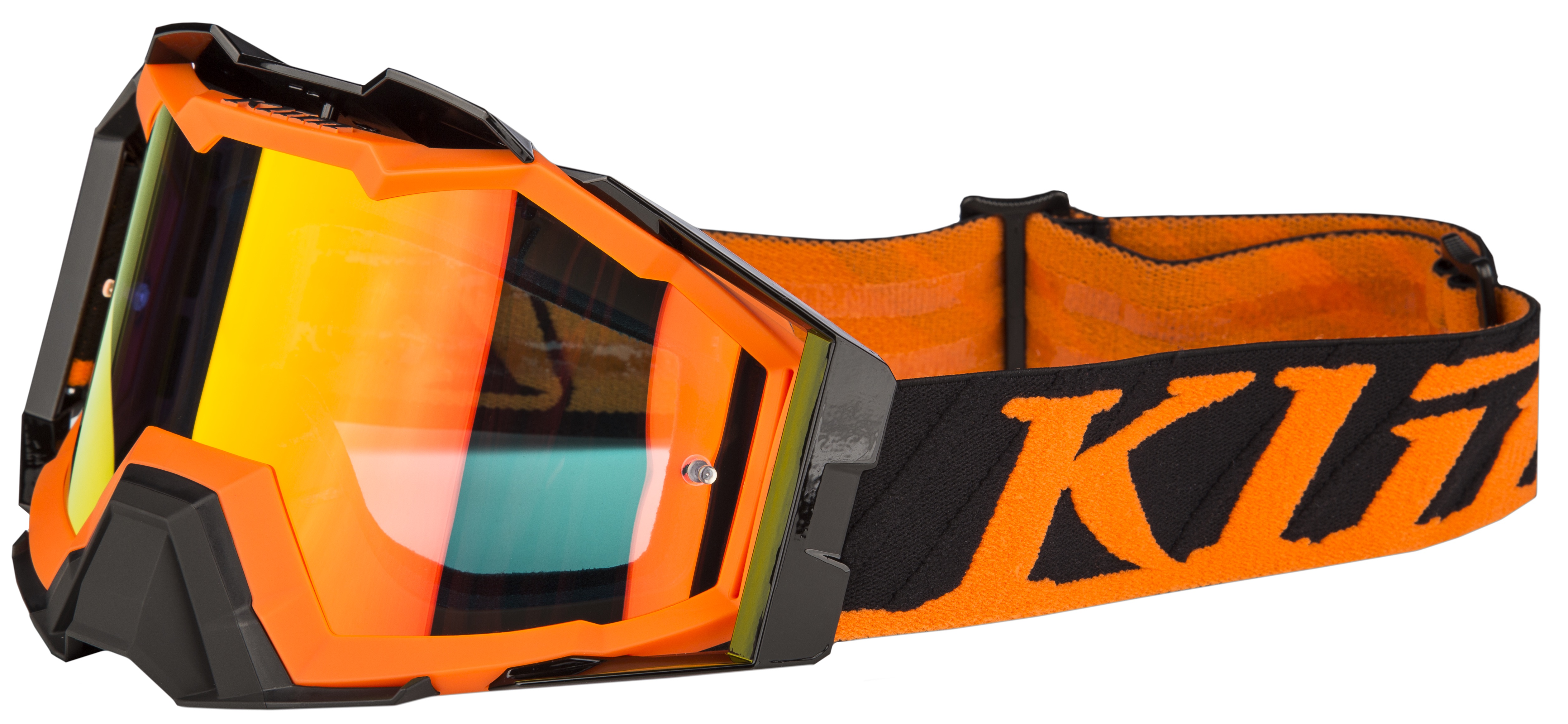 Очки Klim Viper Pro Off-Road Goggle Flatline Orange Lt Smoke Red Mirro 3759-000-000-004 в интернет Магазине Аллигатор Красноярск