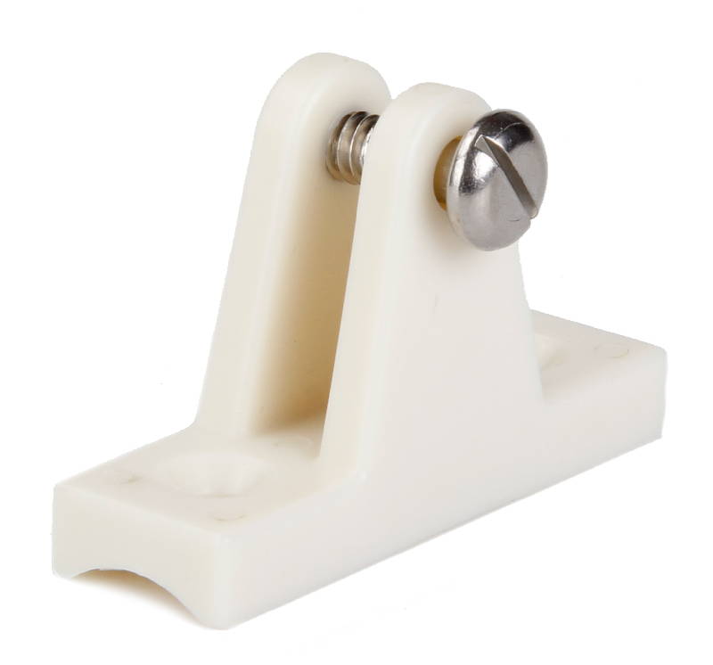 Кронштейн крепления для тента с вогнутым основанием (белое) 710155 в интернет Магазине Аллигатор Красноярск