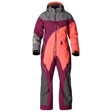 Комбинезон снегоходный женский CKX NIEVA малиновый /коралловый /угольный , S в интернет Магазине Аллигатор Красноярск